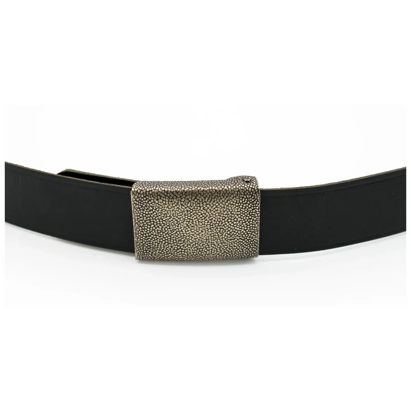 Hosengürtel Leder durchgefärbt 32 mm nach TL