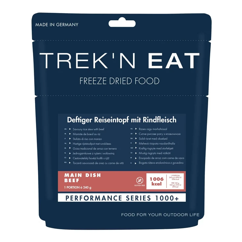 Deftiger Reiseintopf mit Rindfleisch