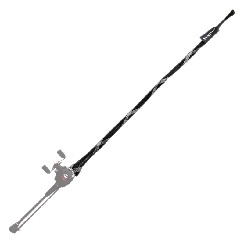 Rod Cover Spin Split 190 cm / 4 cm (Black Red)