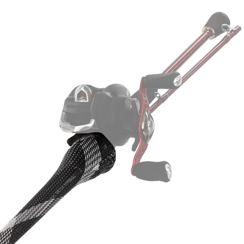 Rod Cover Trigger Split 80 cm / 3 cm (Black Silver)