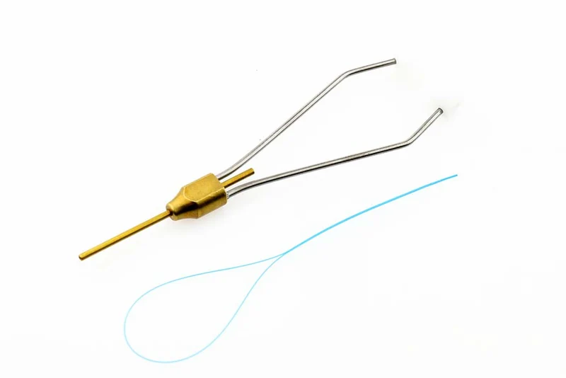 Renzetti – Spule mit kleinem Durchmesser (3/32 Zoll), 2 Zoll lang, Rubinspitze und Teflonbeschichtung