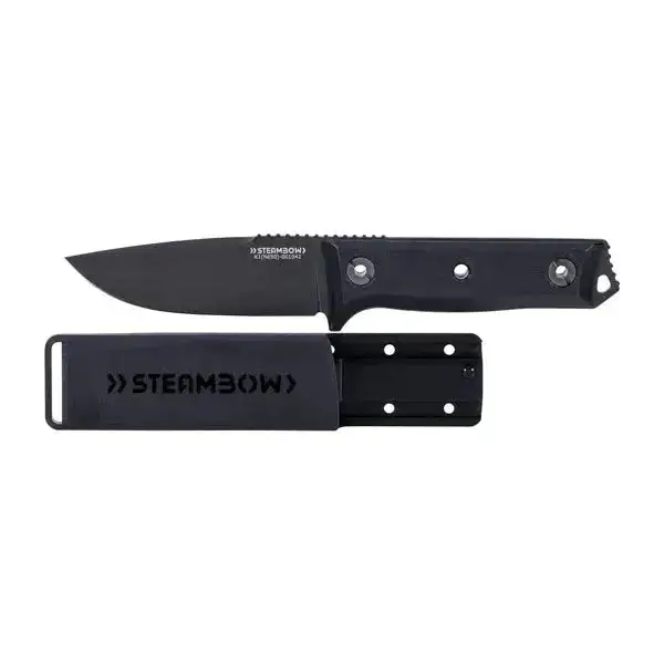 Messer K1 Dunkles Stonewash schwarz