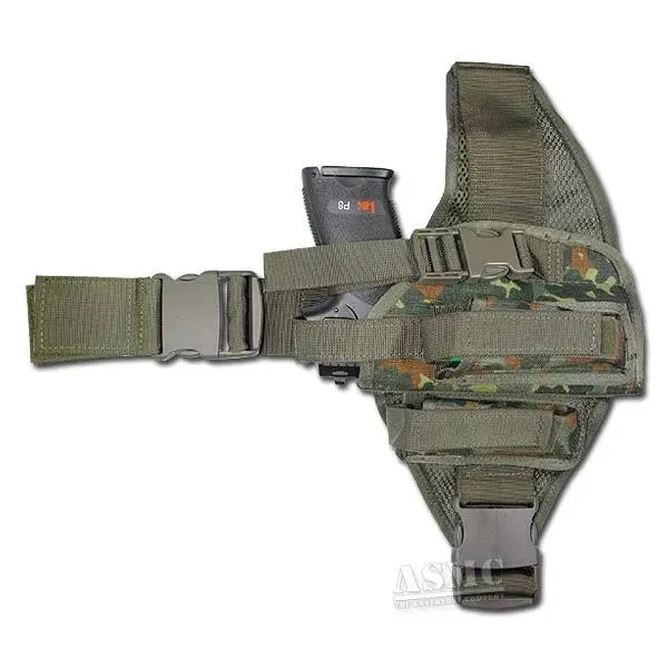 Taktikholster P8 Type IV flecktarn links