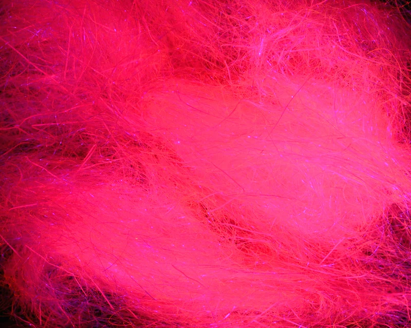 Spawn's UV Simi Seal Dubbing - UV Pesca Hot Pink