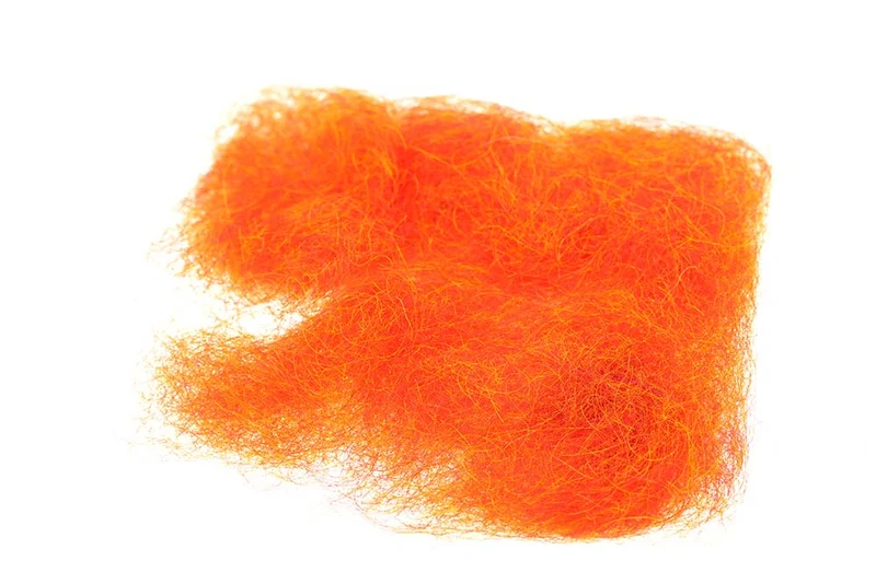Angora-Ziegen-Dubbing - Fl.Orange