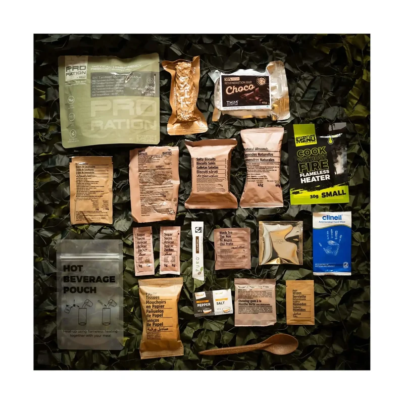 Halbtagesration Ultimate Tactical Ration Half Day vegetarisch