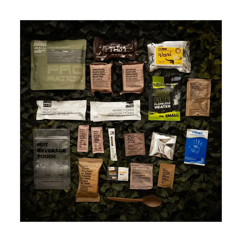 Halbtagesration Ultimate Tactical Ration Half Day Menü 1