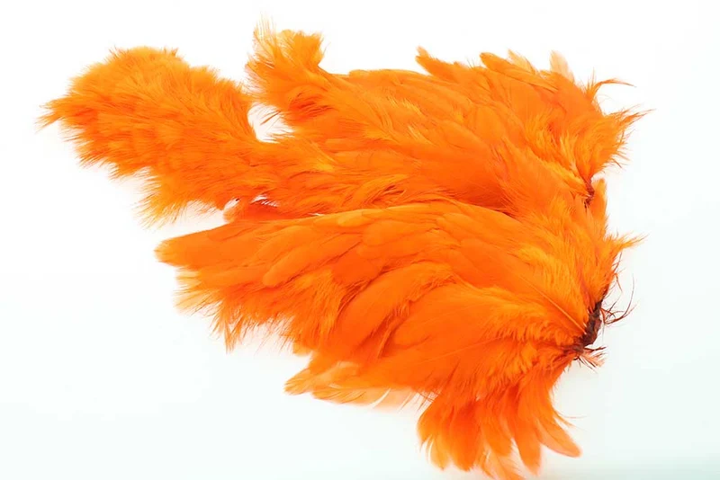 Ewing Orange Body Marabou Patch