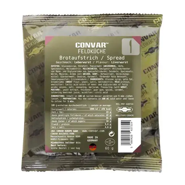 Feldküche Brotaufstrich Leberwurst