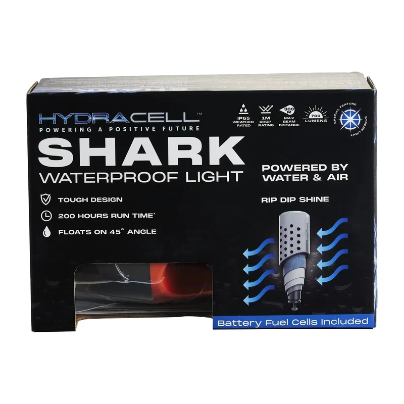 Handlampe Shark orange