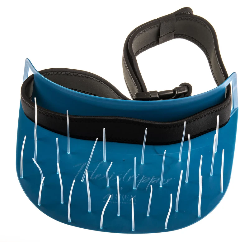 AHREX Flexi Stripper - Blau/Transparent 125cm Gürtel