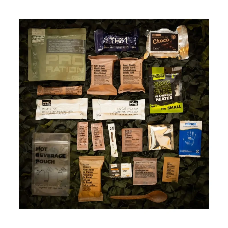 Halbtagesration Ultimate Tactical Ration Half Day Menü 4