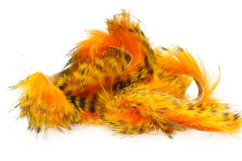 Tigerstreifen-Kaninchen – Schwarz-Gelb/Orange