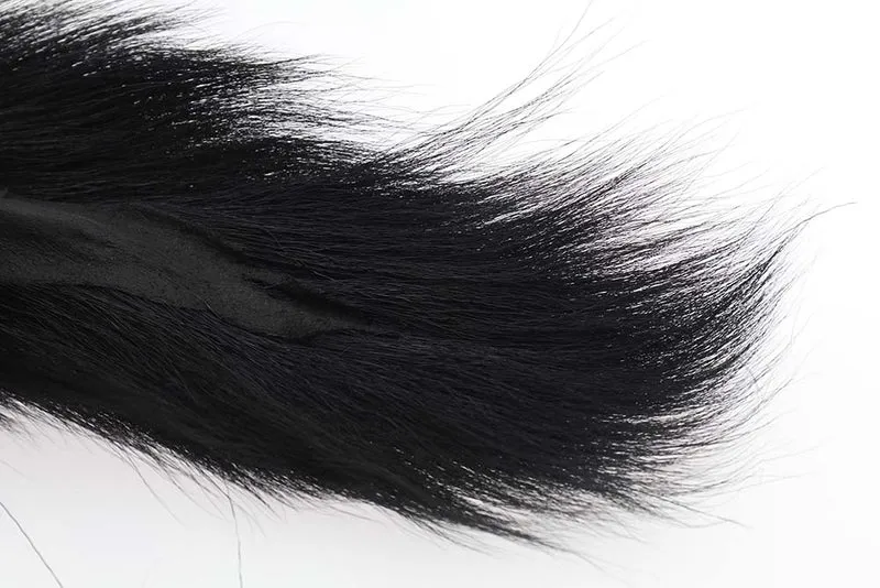Bucktail-Teile - Schwarz