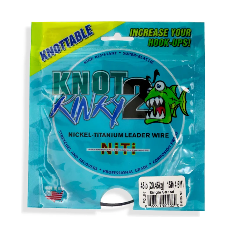 Knot 2 Kinky 1x1 Nickel-Titanium Vorfach / 4,5 m