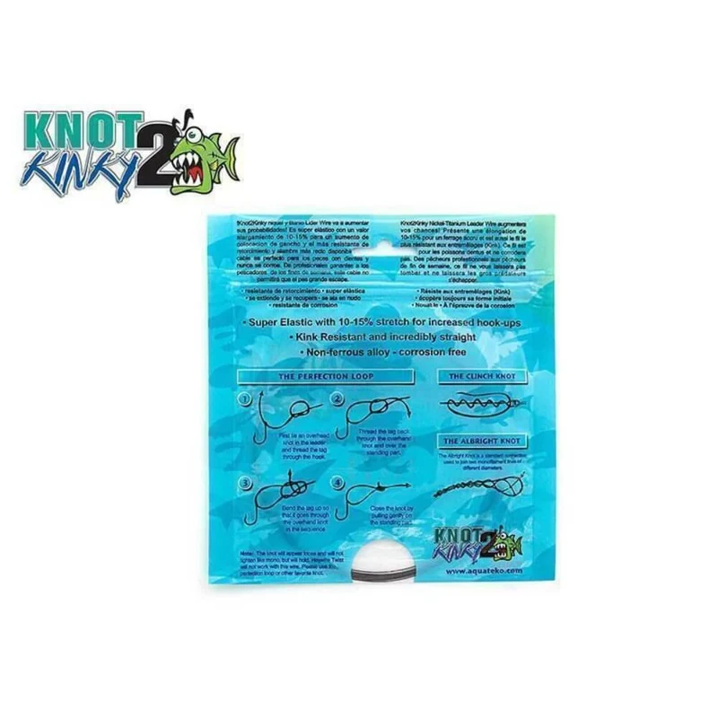 Knot 2 Kinky 1x7 Nickel-Titanium Leader / 3 m