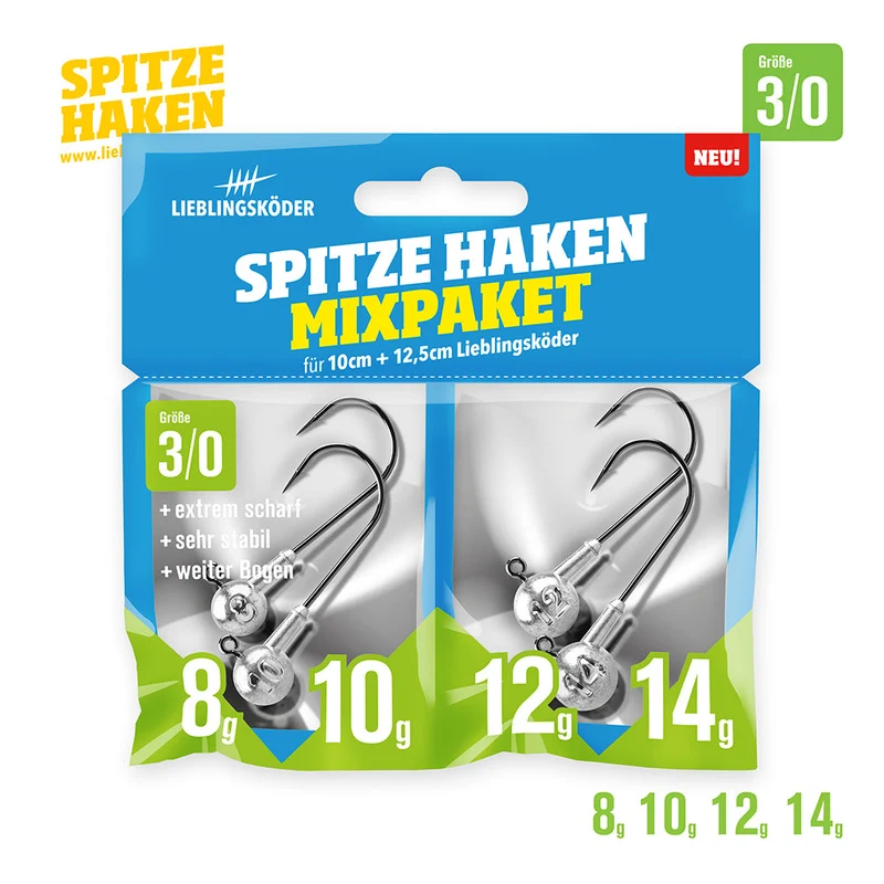 Spitze Haken Mixpaket