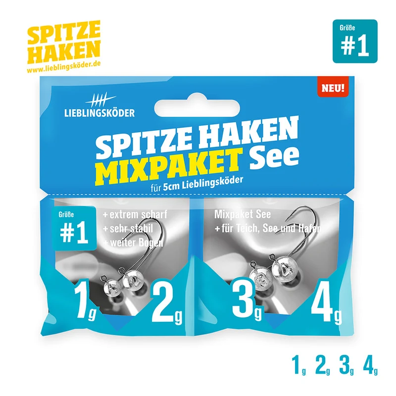Spitze Haken Mixpaket