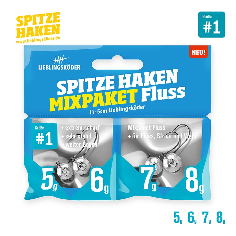 Spitze Haken Mixpaket