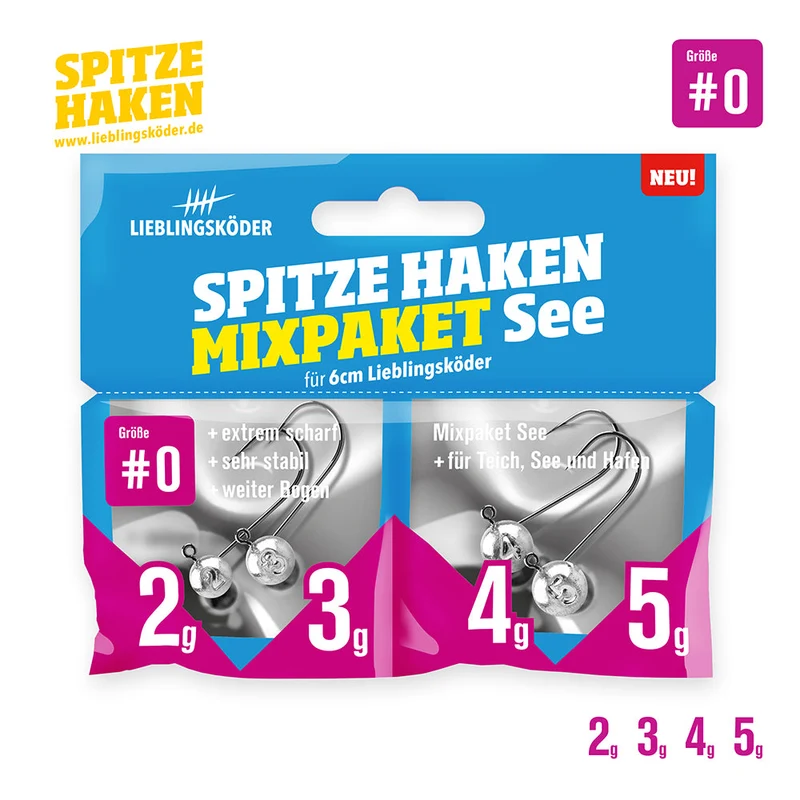 Spitze Haken Mixpaket