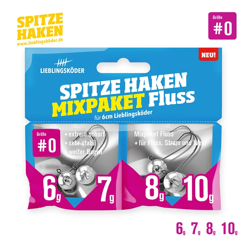 Spitze Haken Mixpaket