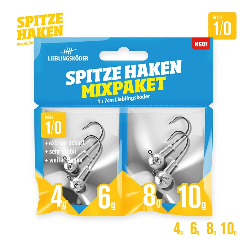 Spitze Haken Mixpaket