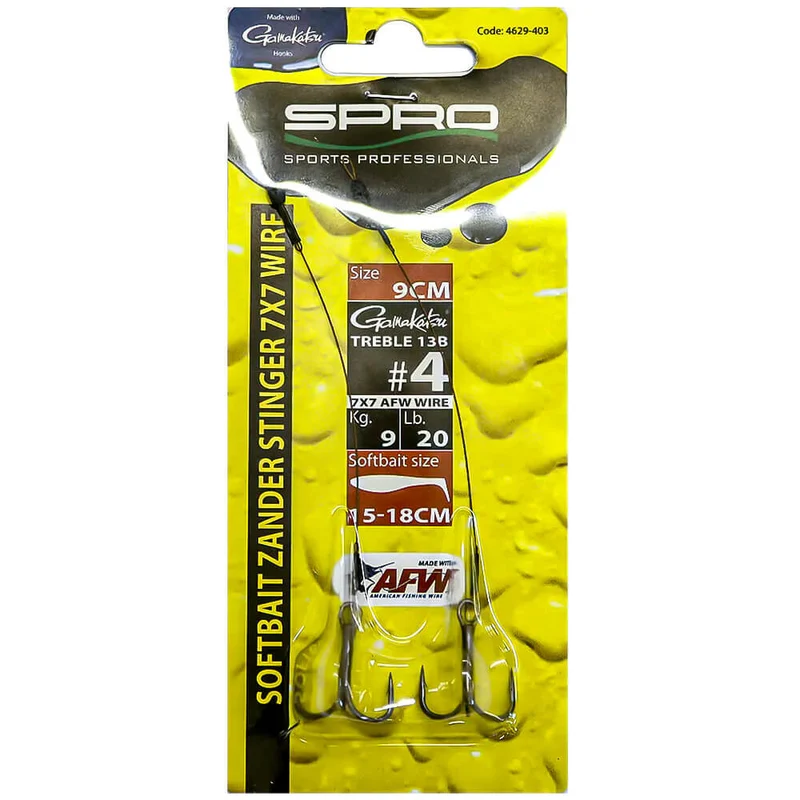 Softbait Zander Stinger 7x7 Wire