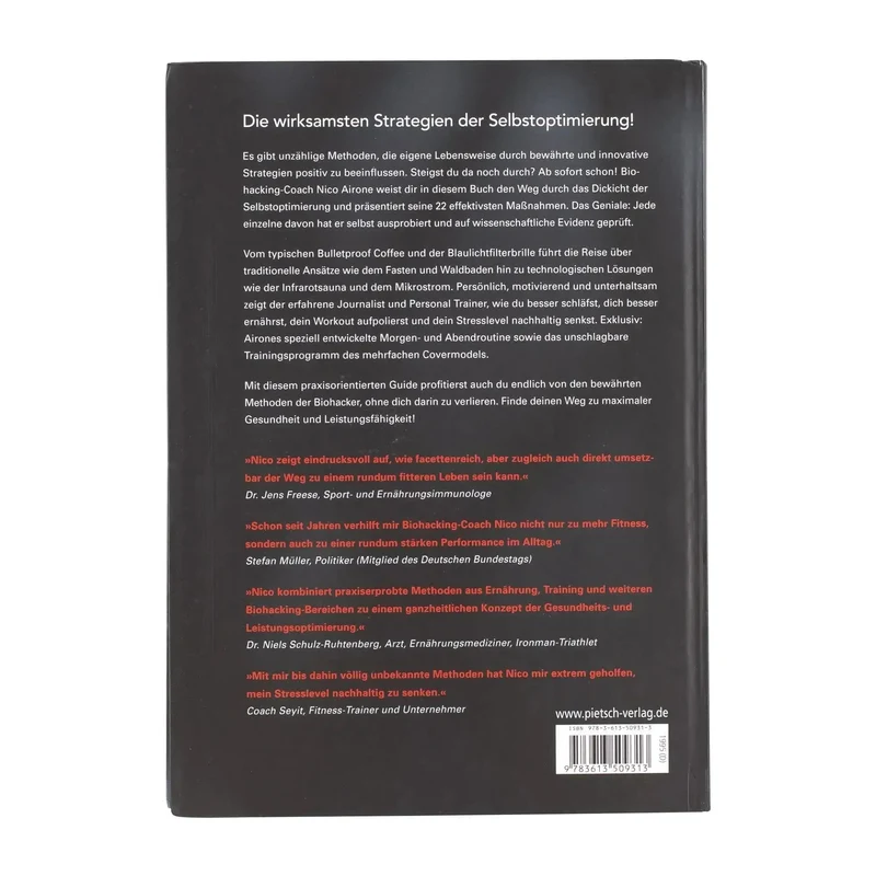 Buch Men's Health Biohacking