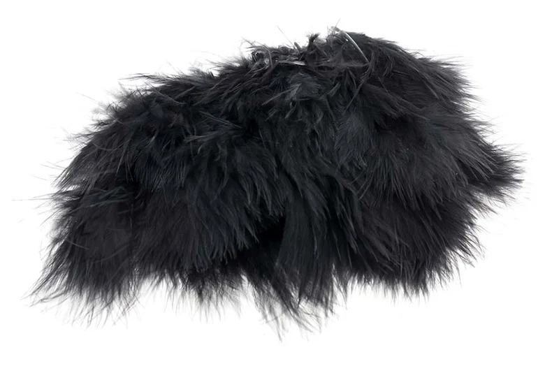 Wolly Bugger Marabou - Schwarz