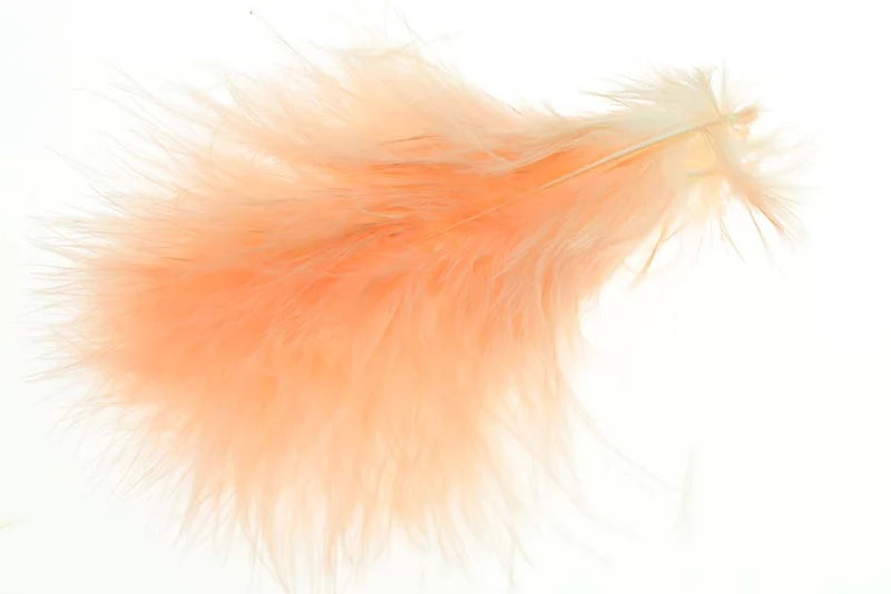 Wolly Bugger Marabou - Lachsrosa (Pfirsich)
