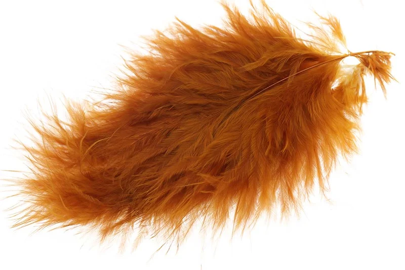 Wolly Bugger Marabou - Goldbraun