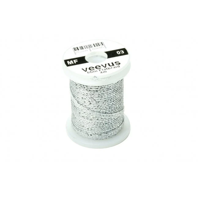 Veevus Mini Flatbraid - Blei Zinn