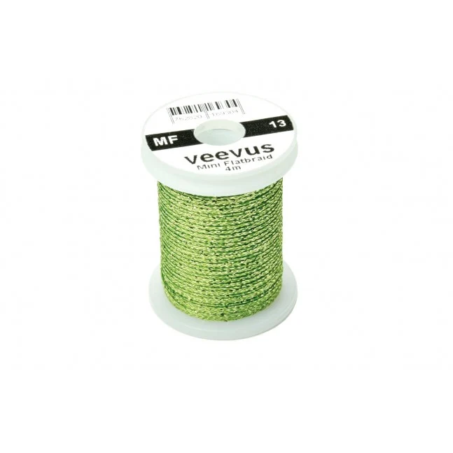 Veevus Mini-Flachgeflecht – Chartreuse