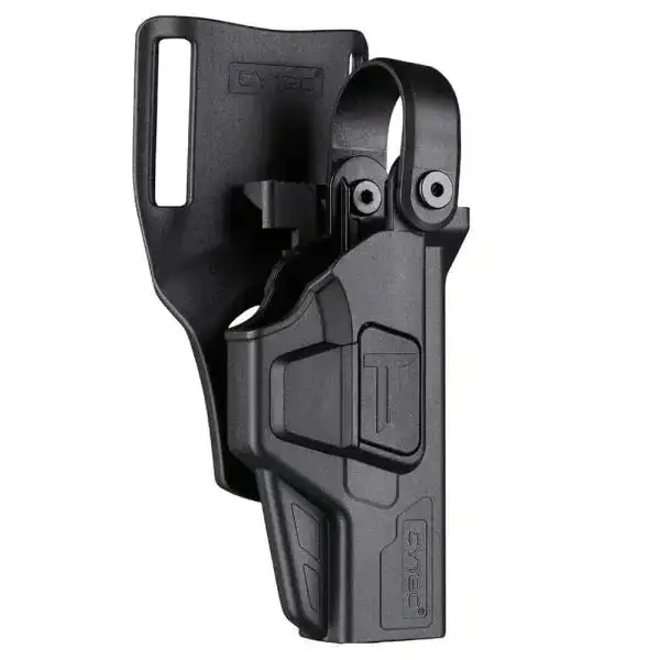 Paddleholster Duty Glock 17 & 19 Lvl 3 RH schwarz