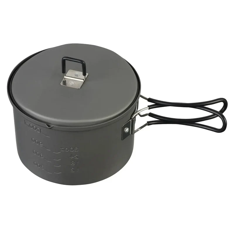 Kochset Spiritus 1.5 L Aluminium hartanodisiert