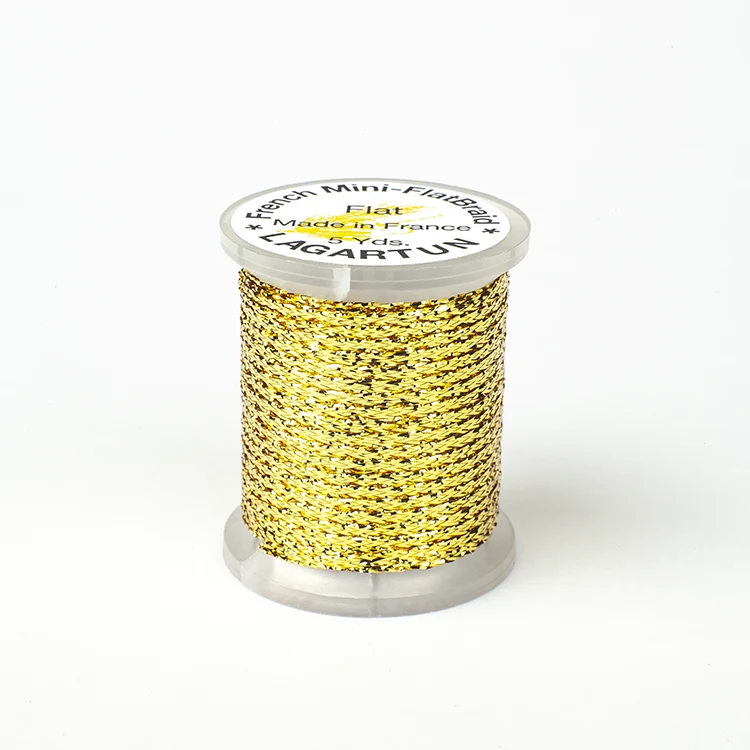 Französischer Mini-Flachzopf – Gold