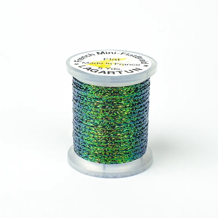 Französischer Mini-Flachzopf – Dunkelpfauenblau