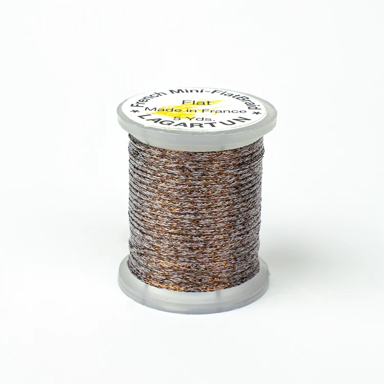 Französischer Mini-Flachzopf – Bronze