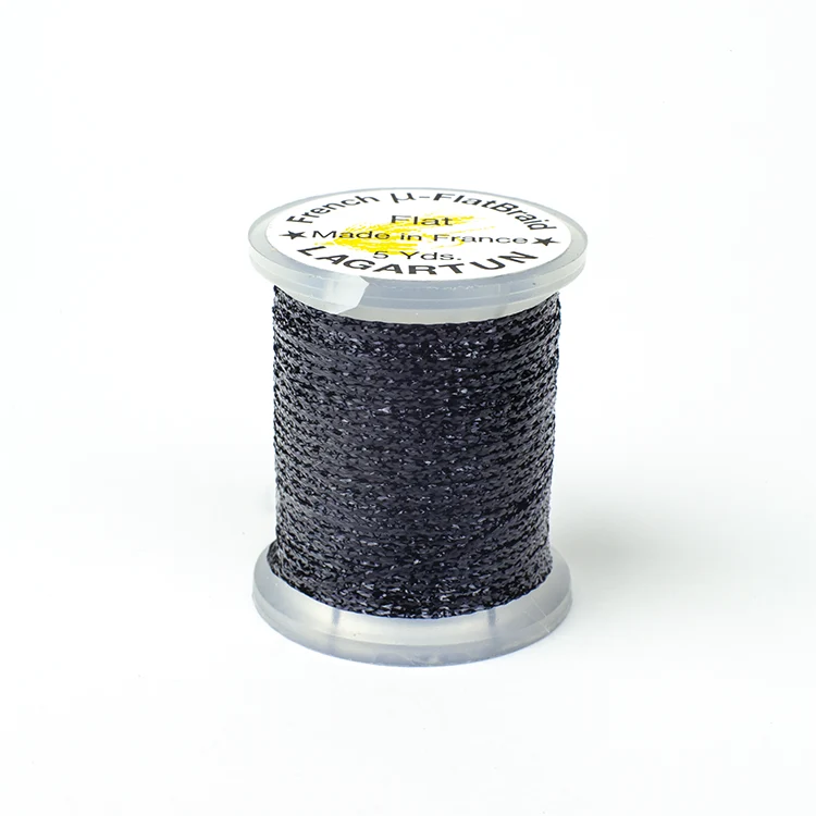 Französischer Mini-Flachzopf – Schwarz