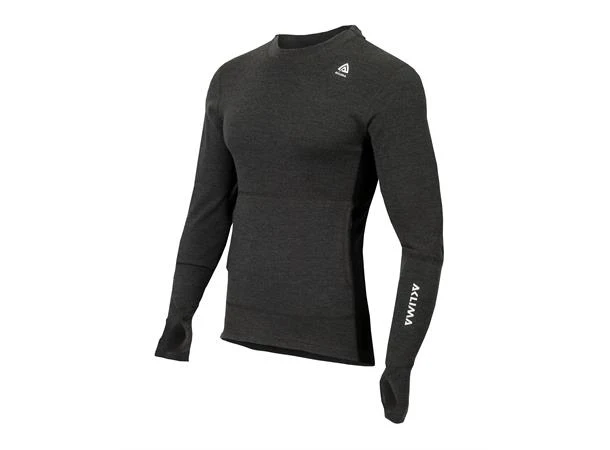 Aclima WarmWool Kapuzenpullover - Schwarz