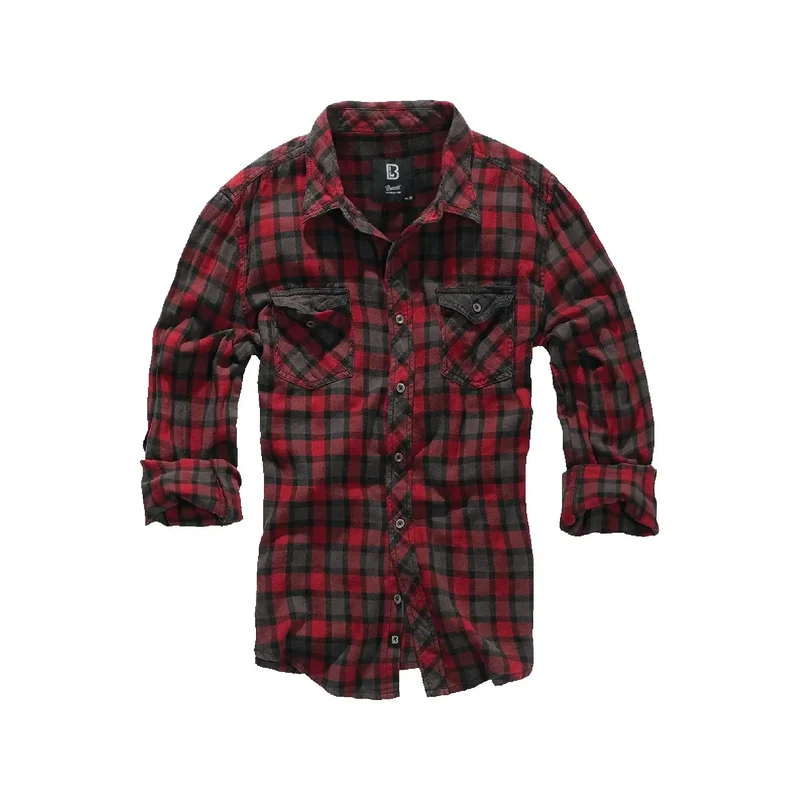 Hemd Duncan Check rot braun