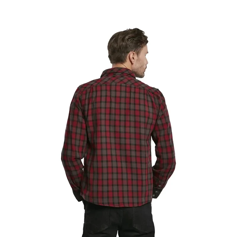 Hemd Duncan Check rot braun