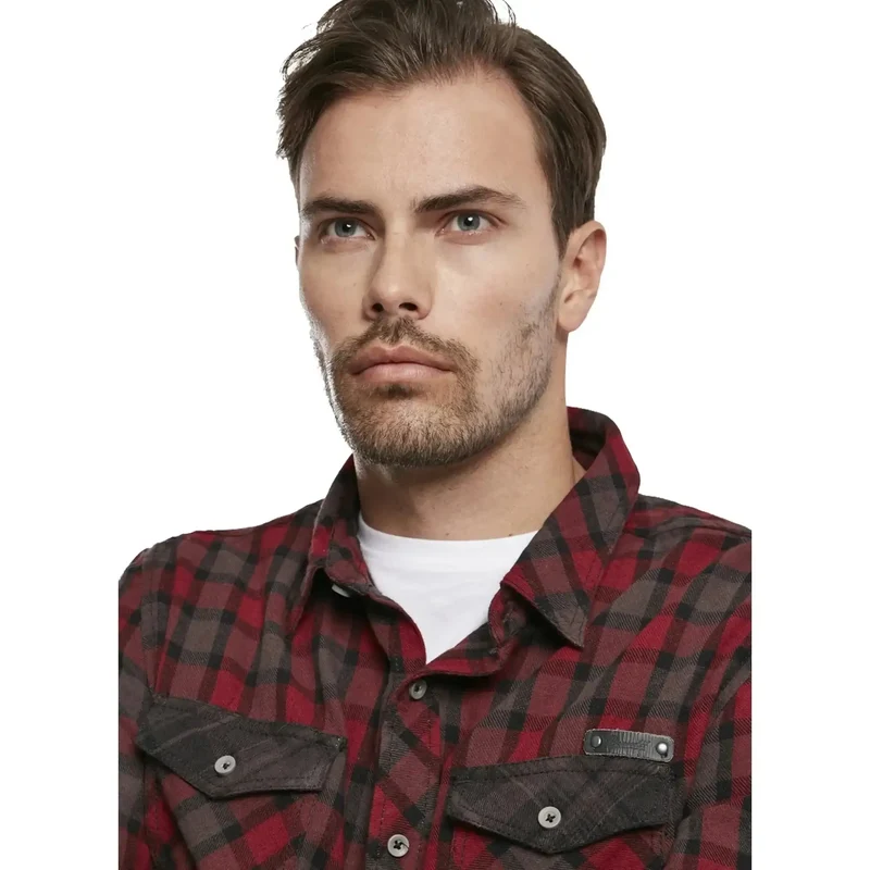 Hemd Duncan Check rot braun