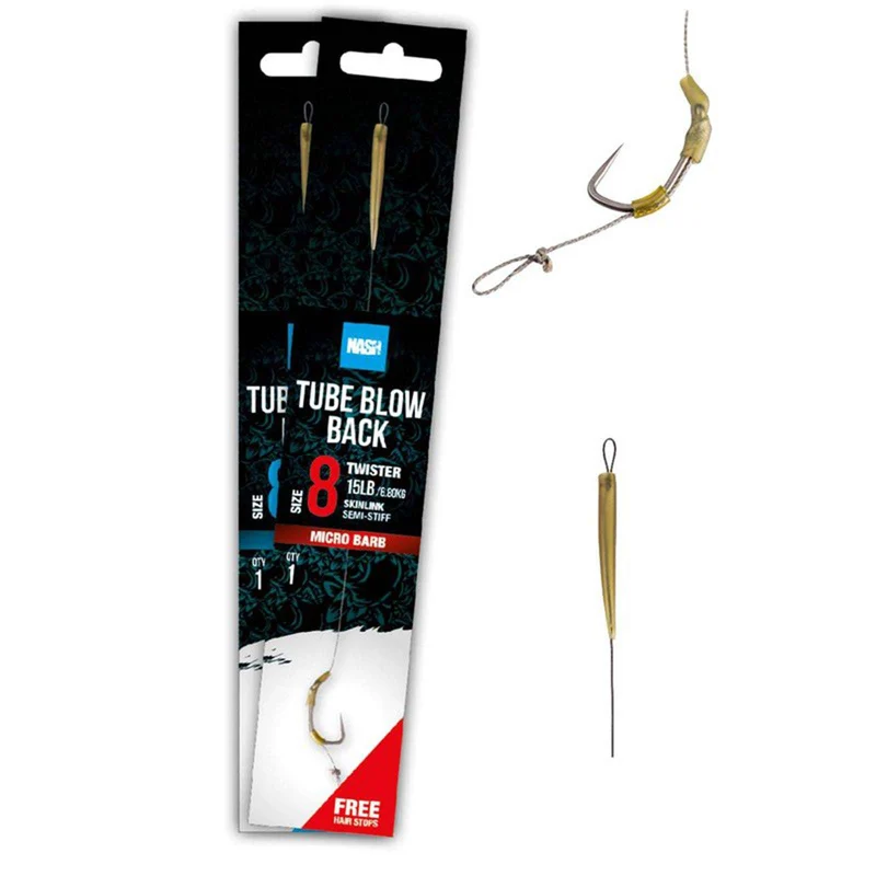 Nash Tube Blow Back Rig – Karpfenrig