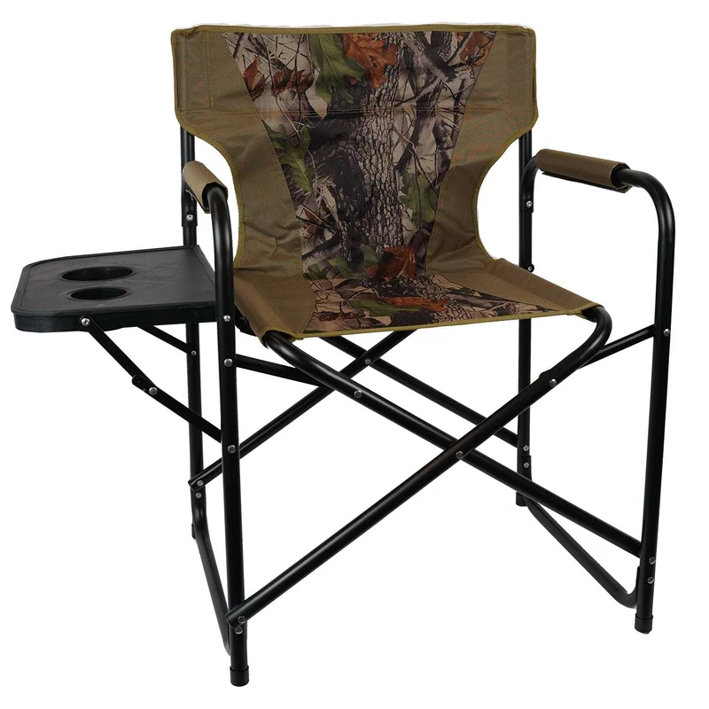 Eurocatch Regiestuhl mit Seitentisch Camouflage