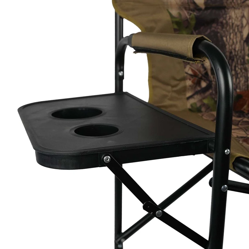 Eurocatch Regiestuhl mit Seitentisch Camouflage