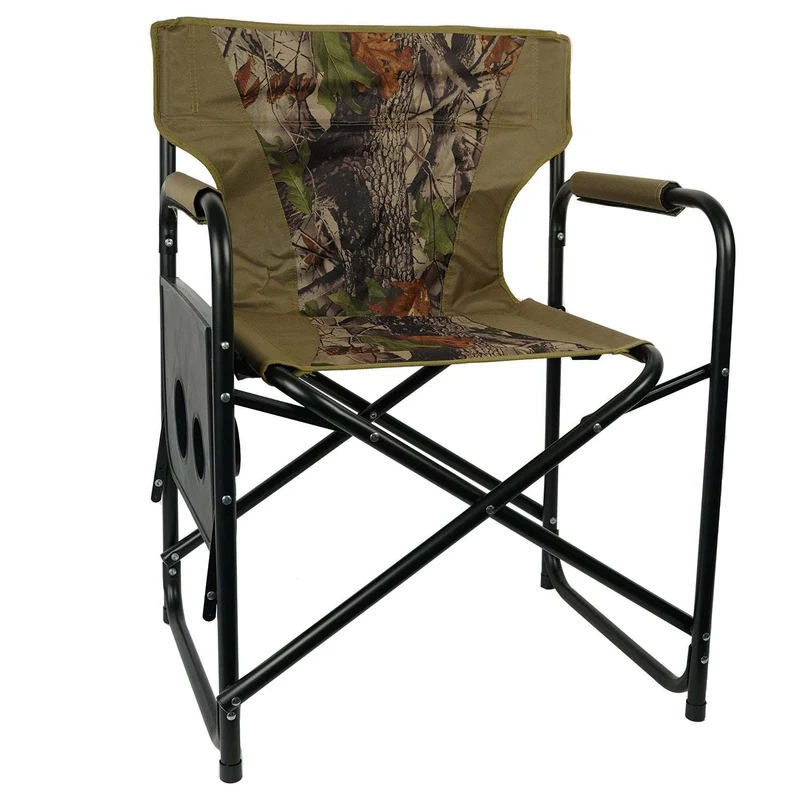 Eurocatch Regiestuhl mit Seitentisch Camouflage