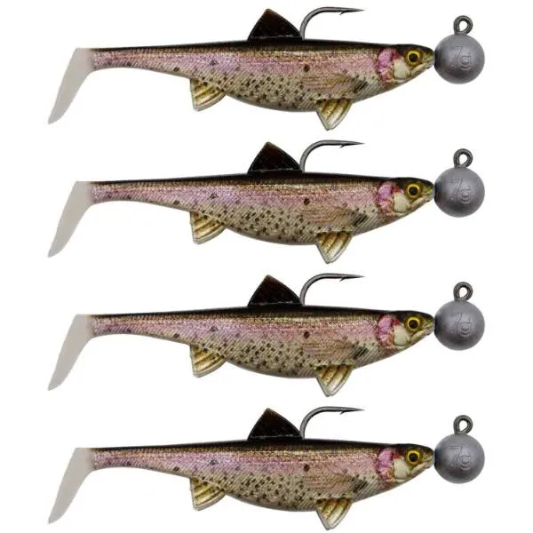 Senshu Real Fin Shad 8 Ready2Catch 8cm 11g 4er