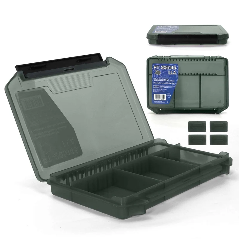 Eurocatch Pro-Tackle LureBox 20G Teilbar grau 20x15x3cm