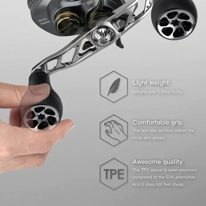 Gomexus Crank 120mm Handle mit 30 mm TPE Knobs